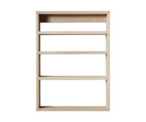 Andersen Furniture Estantería de pared A-Podium 70x10x52 cm Oak