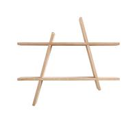Andersen Furniture Estantería de pared A-Shelf Large 78x12x67 cm Oak