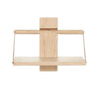 Andersen Furniture Estantería de pared Wood Wall Small 30x18x24 cm Oak