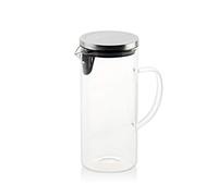ANDREA HOUSE Jarra de Vidrio con Tapa metálica y Filtro 1,5L