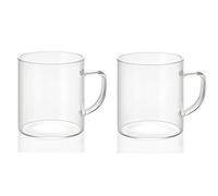 ANDREA HOUSE - Set de Dos Tazas de Vidrio Ø7'5x8'5cm / 300ml
