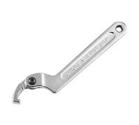 Andux Zone Herramienta de llave inglesa de C de Llave ajustable de gancho YYBS-01 (Nariz cuadrada 3/4"-2"(19-51))