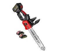ANEELV Minimotosierra sin escobillas de 14 pulgadas, sin escobillas, 2 baterías de 4000 mAh, lubricación automática, ideal para cortar árboles y cortar madera