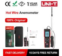 Anemómetro de cable caliente UNI-T UT362H medidor de velocidad del viento volumen del viento prueba de temperatura Sensor de resistencia de platino UT362H