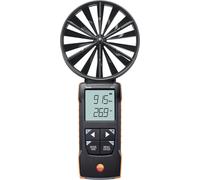 Anemómetro digital con impulsor de 100 mm y conexión a aplicación para medir la velocidad del aire y el caudal volumétrico