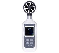 Anemómetro digital de mano Pantalla LCD alta Medidor de velocidad del viento para generación de energía eólica Medición náutica Detección al aire libre y fabricación de