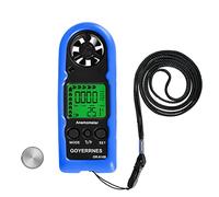 Anemómetro Digital portátil GR-816B mini anemómetro con 0.3-30m/s, retroiluminación para medir la refrigeración del viento, velocidad del viento/temperatura (℃/ ℉) para disparar pesca caza