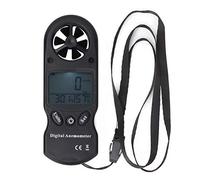 Anemómetro digital, TL-300 3-en-1 de mano Mini multifunción mini viento Medidor de velocidad Medidor Termómetro Higrómetro con luz de fondo cometa vuelo vela vela surf parapente tiro