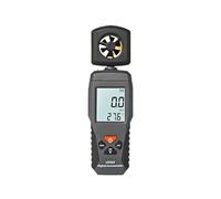 Anemómetro, Mini anemómetro digital portátil, medidor de velocidad del viento, temperatura, pantalla LCD, flujo aire, nivel