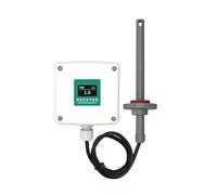 Anemómetro transmisor con sensor de velocidad del viento for tuberías, tipo conducto, 4-20 mA, for protección ambiental(0-5v Output,0-25m per s)