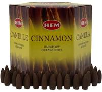 Anémona - Backflow Hem premio - Conos naturales y amaderados - Lote de cajas (canela, 6 cajas)
