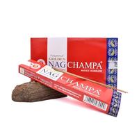 Anemone - Enecens Vijayshree Golden Premium - Varillas naturales y de madera - Paquete de latas de 15 g (Nag Champa, 3 cajas)