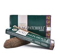 Anemone - Enecens Vijayshree Golden Premium - Varillas naturales y de madera - Paquete de latas de 15 g (pachulí, 3 cajas)