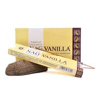 Anemone - Enecens Vijayshree Golden Premium - Varillas naturales y de madera - Paquete de latas de 15 g (vainilla, 6 cajas)
