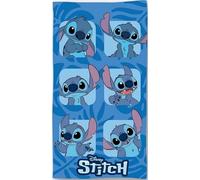 Anemone Toalla de playa de microfibra Disney Stitch 70 x 140 cm - Secado rápido 250 GSM - Toalla de baño infantil adulto - Ligera compacta piscina viaje (3)