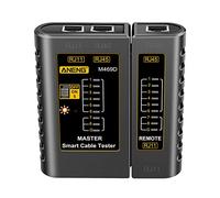 ANENG M469D RJ45 RJ11 Tester de cable de red LAN Telephone Line Detector Tracker