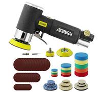Anesty Mini Lijadora Orbital 25 mm/50 mm/75 mm Air Sander 1" / 2" / 3" Pequeña Lijadora Orbital