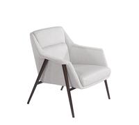 ANGEL CERDÁ 5010C Sillón tapizado tela blanca , Blanco , Tela , 78 x 76 x 77 cm.