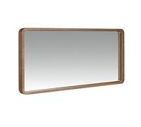 Ángel Cerdà – Espejo de pared 3035C rectangular con marco chapa nogal 100 x 50 x 7 cm