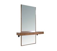 Angel cerda espejo recibidor rectangular nogal 180 cm