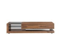 Angel cerda mueble tv nogal acero y cristal