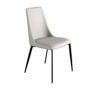 Angel cerda silla polipiel gris claro