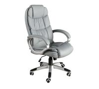 Angel cerda silla oficina giratoria polipiel gris