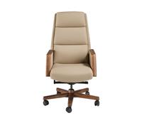 Ángel Cerdà - Silla de oficina giratoria modelo 4213 polipiel visón ergonómica diseño moderno