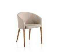 Angel cerda silla tela beige