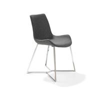 Angel cerda silla tela gris oscuro