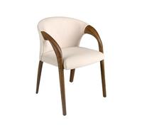 Angel cerda silla terciopelo crema