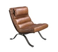 Angel cerda sillón piel marrón oscuro