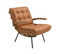 Angel cerda sillón piel marrón y fresno