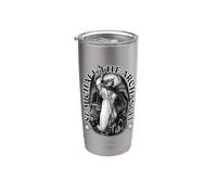 Ángel de la Justicia Protector del Arcángel de San Migu Vaso térmico de acero inoxidable de doble pared