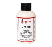 Angelus Acrylic Leather Paint - 4 Ounces, Cream by Angelus