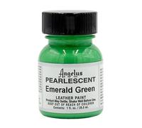 Angelus Color de cuero nacarado, verde esmeralda, 28 g.