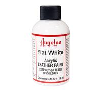 Angelus Leather Paint 4 Oz Flat White