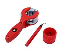 ANGGREK Cortatubos de Carraca, Cortador de Tubos 5/16 a 1-1/8 Pulgadas, for Cobre PVC Metal Blando
