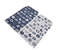 Angoily 2 Piezas Funda de Tela para Libros y Protector de Libros Lavable, Hecho a Mano, 8,46x5,91x0,12 Pulgadas, Reutilizable y Fácil de Llevar, para Cuadernos y Cuadernos de Bocetos,