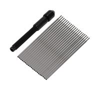 Angoily 20 Piezas Set de 20 Núcleos Negros para Bolígrafos de Soporte Negro, Finas para Líneas Precisas, Recambios para Uso en Tatuajes y Perforaciones, Kit Profesional para Maquillaje