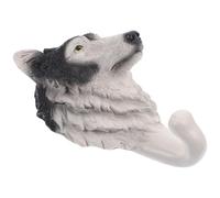 Angoily Gancho Decorativo Percha Individual Resistente con Forma de Animal de Resina y Almacenamiento Funcional para Pared para Organización del Hogar
