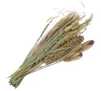 Angoily Manojo y Decoración Navideña de Flores Secas de Sorgo y Caña Ramo Rústico para Decoración de Mesa y Hogar para Jarrón en Restaurantes