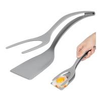 Angoily Pinza para Espátula para Huevos y Bistec Diseño Moderno, Material Pp y Mango Cómodo, Utensilio de Cocina Fácil de Usar y Estilizado