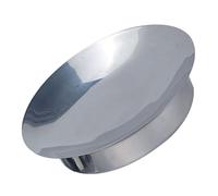 Angoily Plato de Acero Inoxidable para Relleno de Dumplings, Base Anular | Acabado Espejo y Superficie Lisa, Fácil Limpieza, para Cocina y Restaurante, Uso Sopa