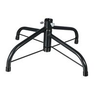Angoily Soporte plegable para árbol de Navidad con patas de goma, soporte de metal para árboles de Navidad artificiales, decoración navideña (35 cm, diámetro 1,9 cm)