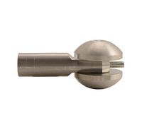 Anguila Manguito Enganche Roldana ⌀30mm M12 Pasacables Industrial | Manguito de enganche con roldana que facilita el paso de la guía en curvas y codos reduciendo el rozamiento; rosca M5