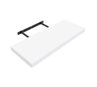 Anika - Estante Flotante, White High Gloss, 3.8cm High x 60cm Wide x 23.5cm Deep