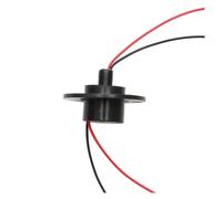 Anillo colector 5A giratorio conductivo junta rotativa señal | Anillo colector 22mm 2-12 canales 5A 220VAC/DC 200rpm contacto oro carcasa de plástico técnico(22mm 2CH 5A)