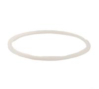 Anillo de sellado de junta de goma de silicona transparente para olla a presión de aluminio de 22-32 cm/anillo de sellado de repuesto inodoro resistente al calor/blanco (22 cm)