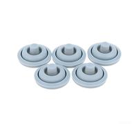 Anillo de sellado de silicona compatible con indicador de cocción WMF perfecto para tapas de olla a presión, soporta uso a largo plazo (5 piezas)